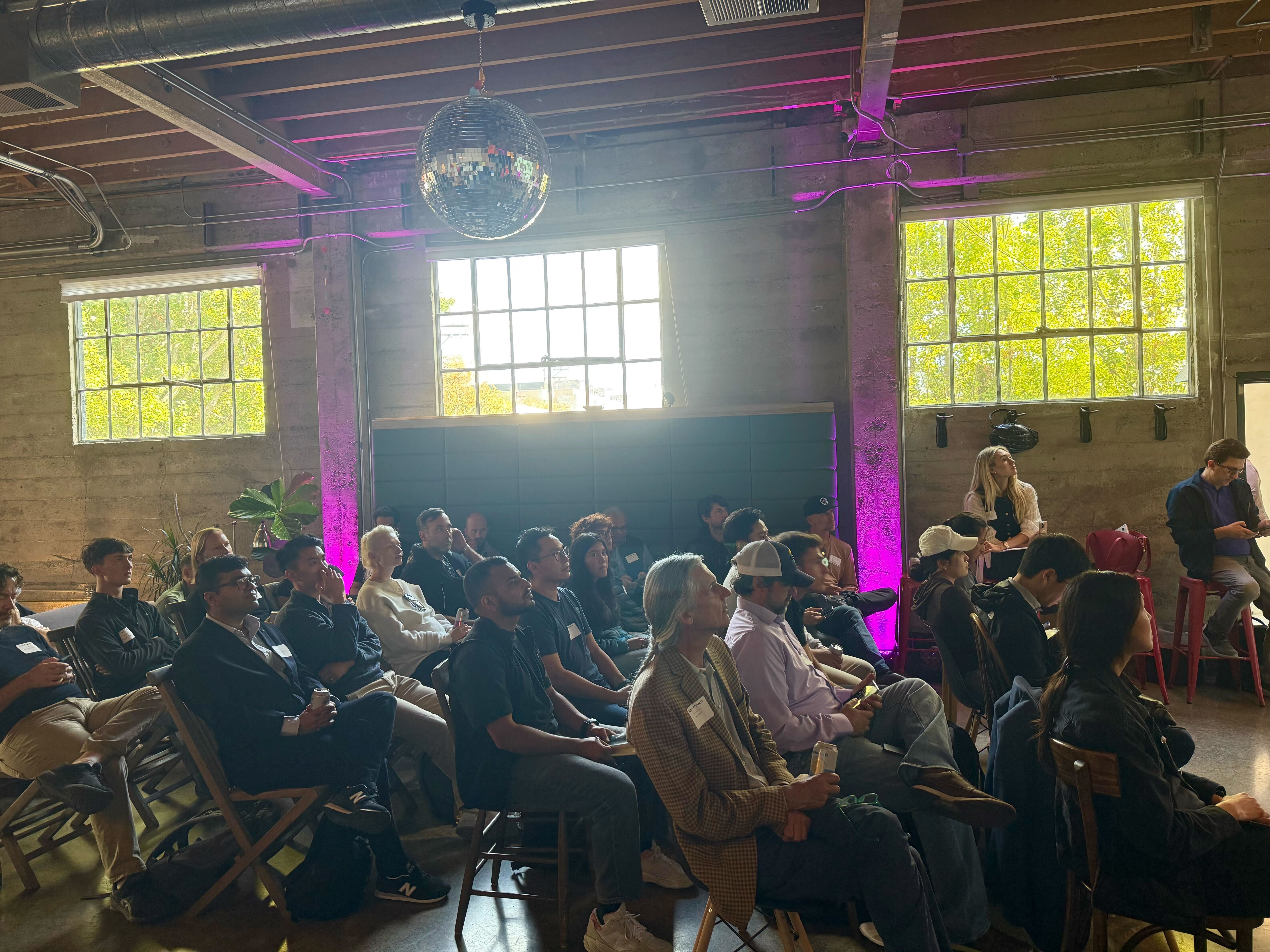 SF Tech Week 2025 event venue showcasing construction AI technology